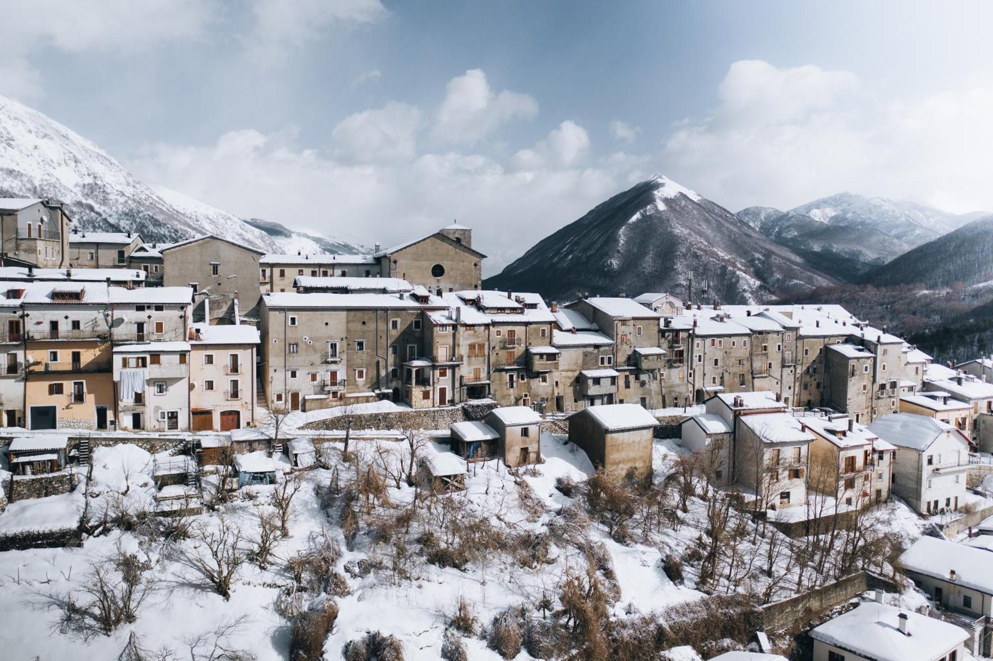 Hotel Degli Olmi Villetta Barrea Dış mekan fotoğraf